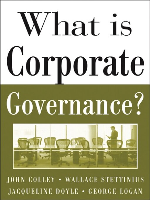 what is corporate governance what is corporate governance